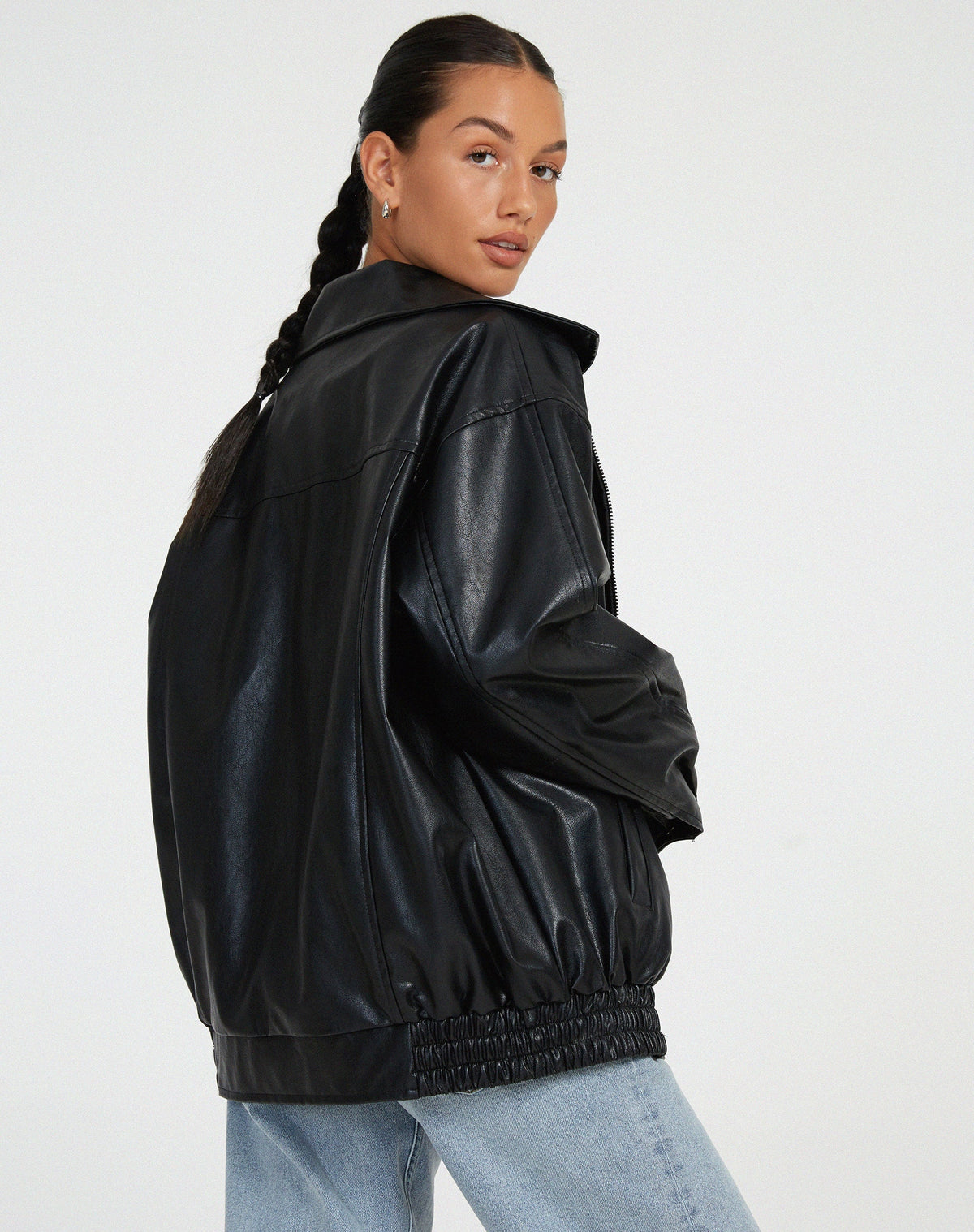 Brown bomber jacket - Lana Fiorelli