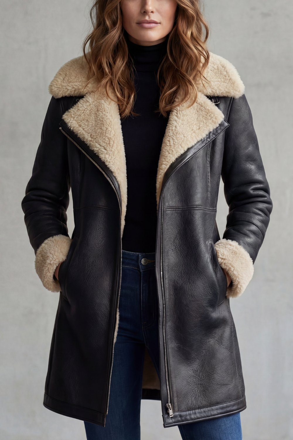 Black coat - Lana Fiorelli