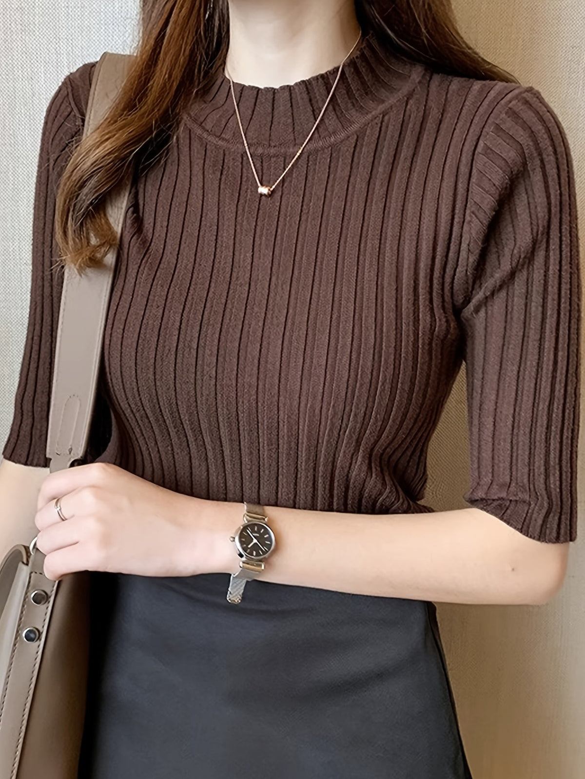 Brown Top - Lana Fiorelli