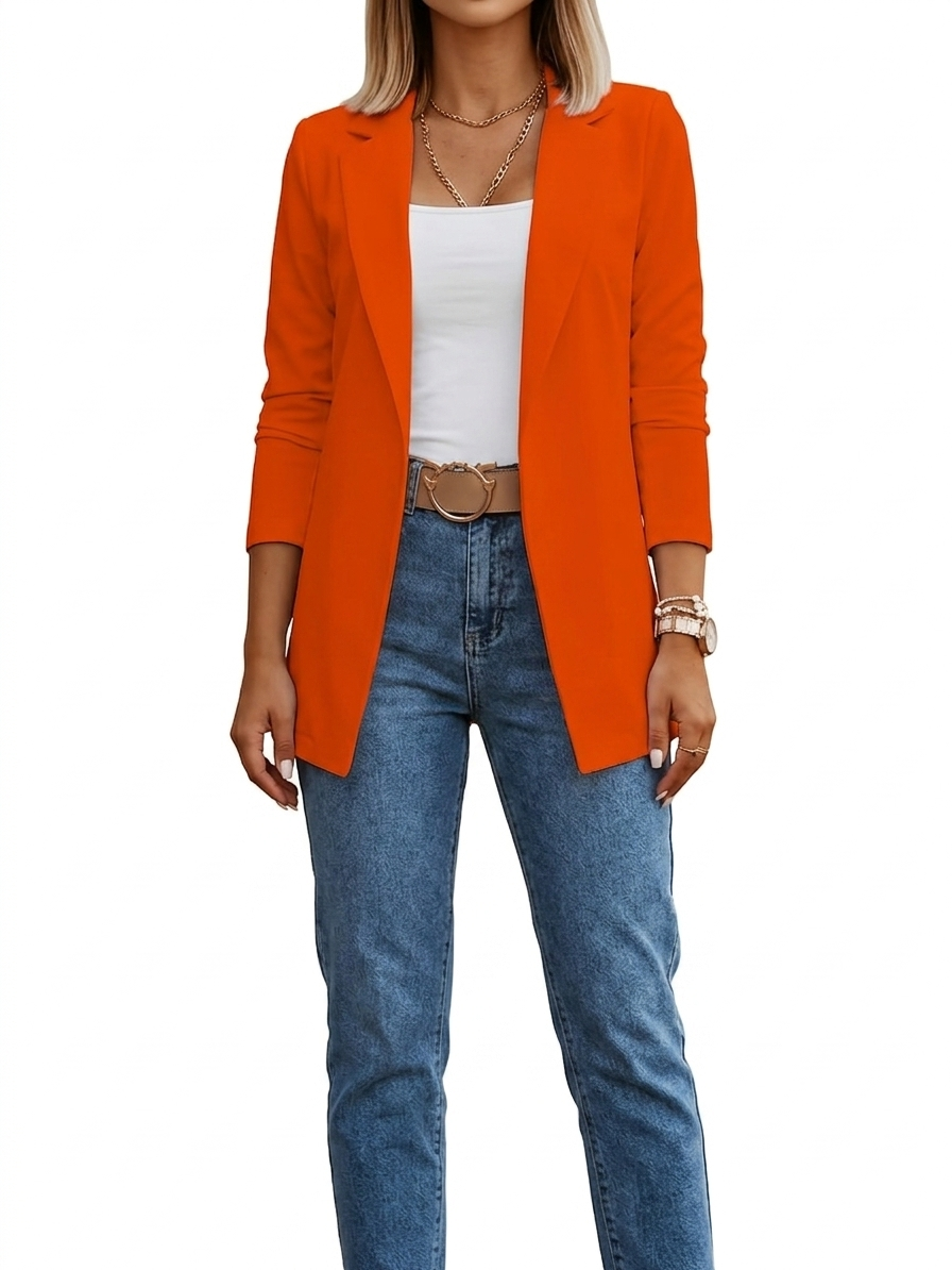 Women's open-front blazer - Lana Fiorelli