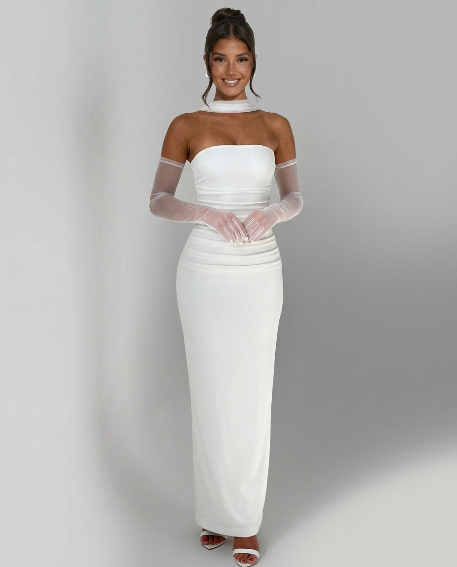 White Maxi Dress - Lana Fiorelli
