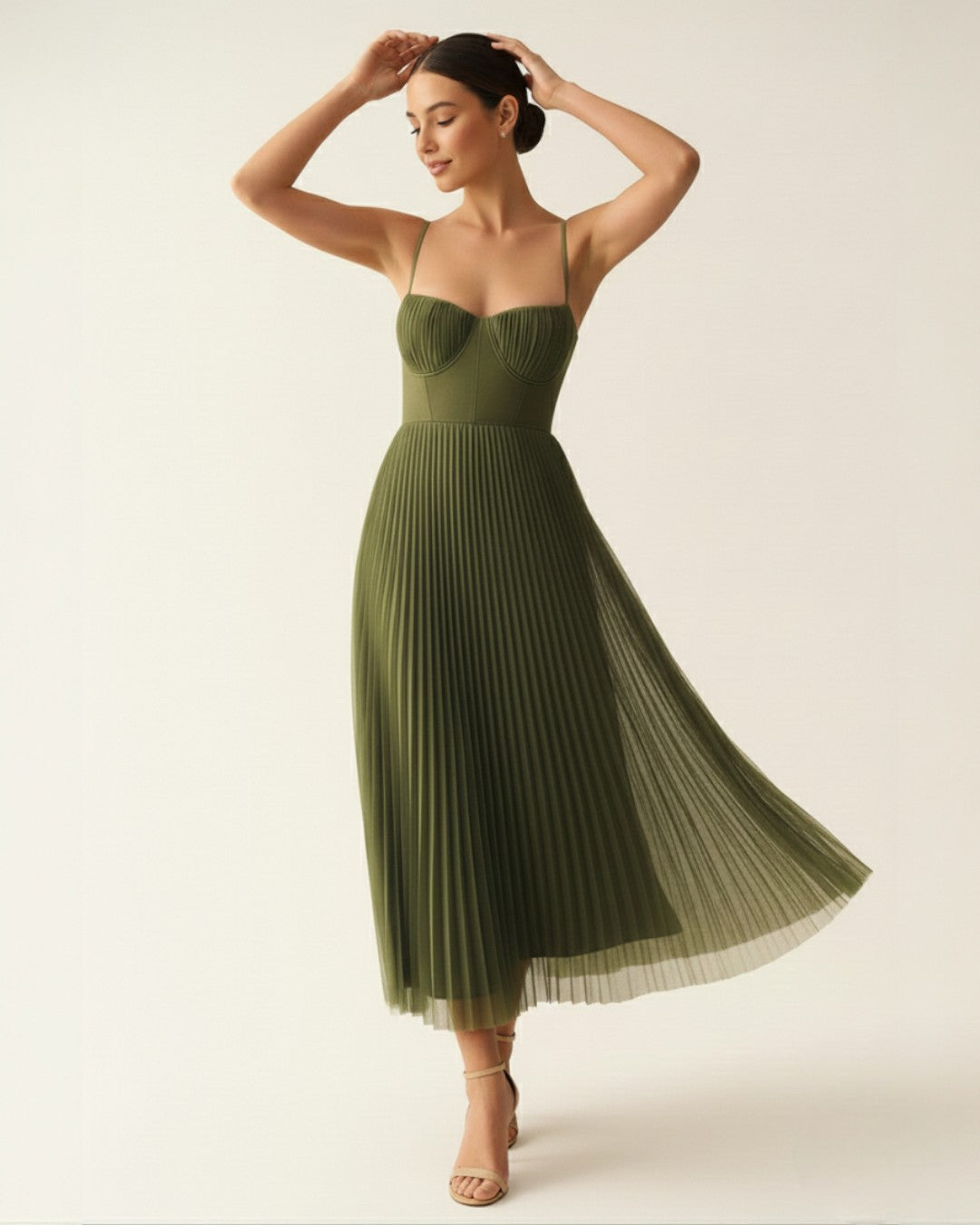 Tulle Midi Dress - Lana Fiorelli