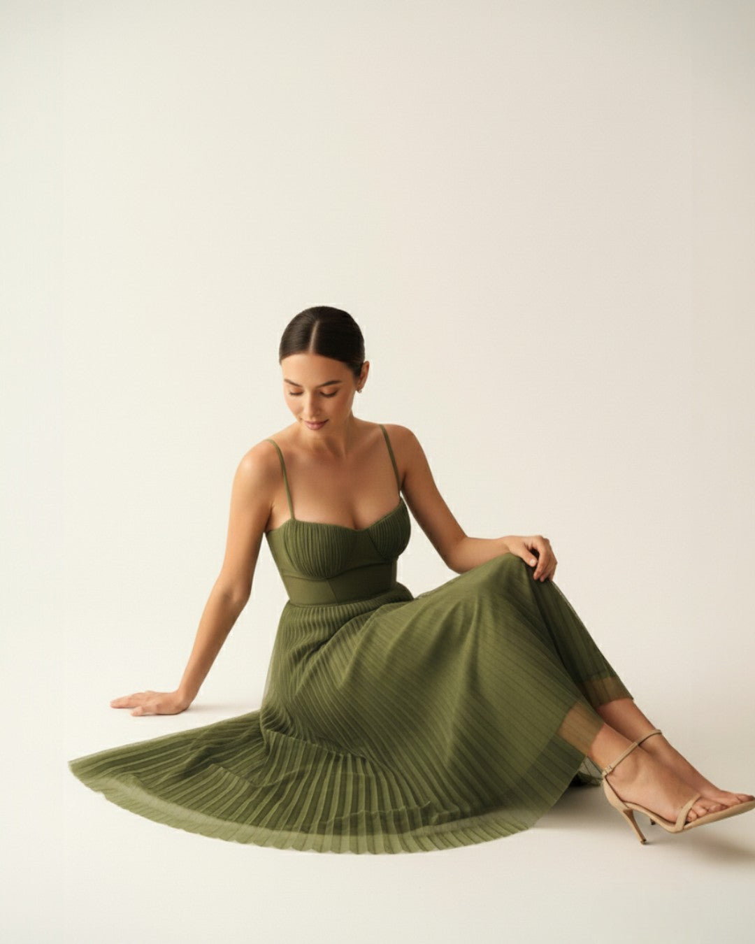 Tulle Midi Dress - Lana Fiorelli