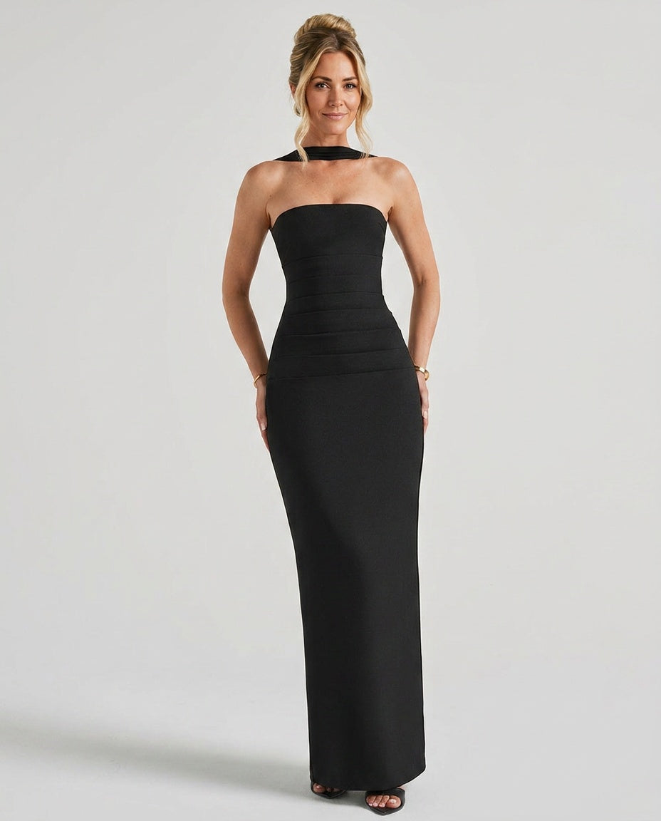Black Maxi Dress - Lana Fiorelli