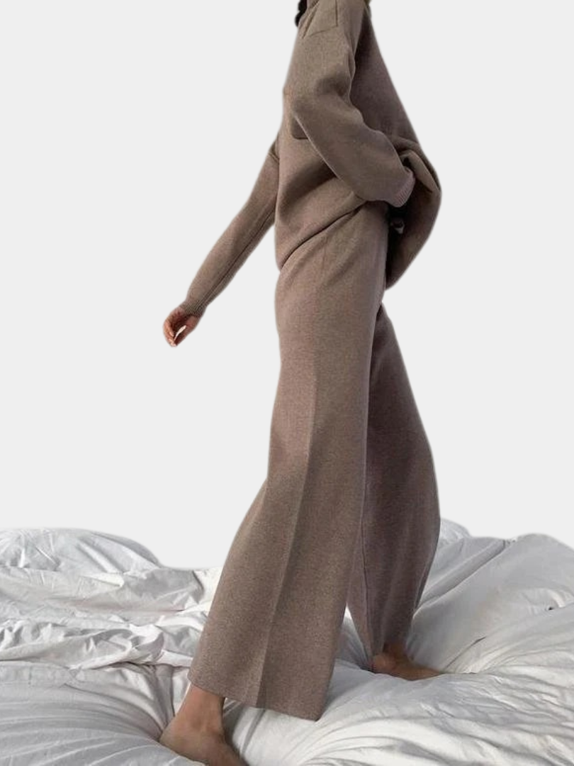 Women's turtleneck knit set - Lana Fiorelli