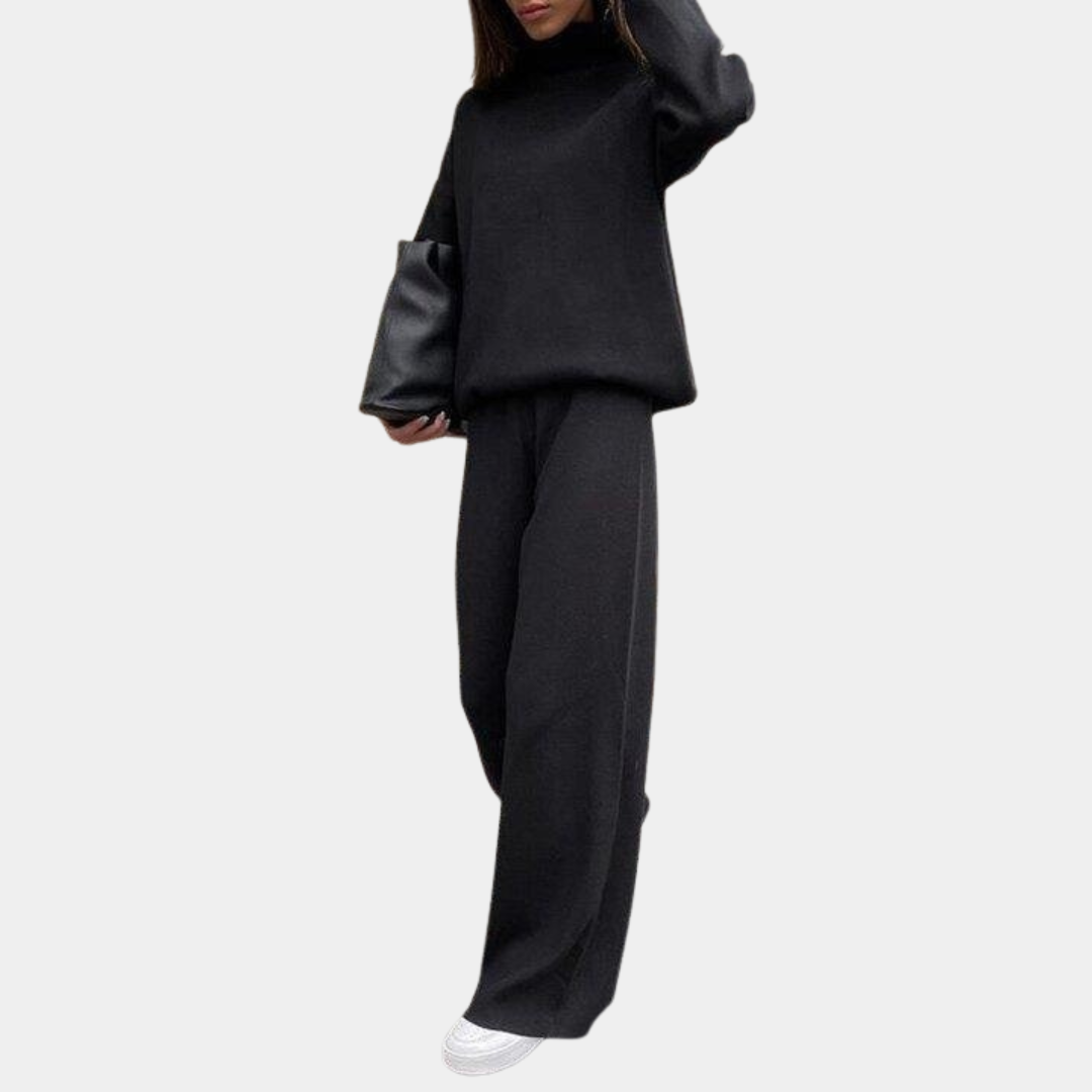 Women's turtleneck knit set - Lana Fiorelli