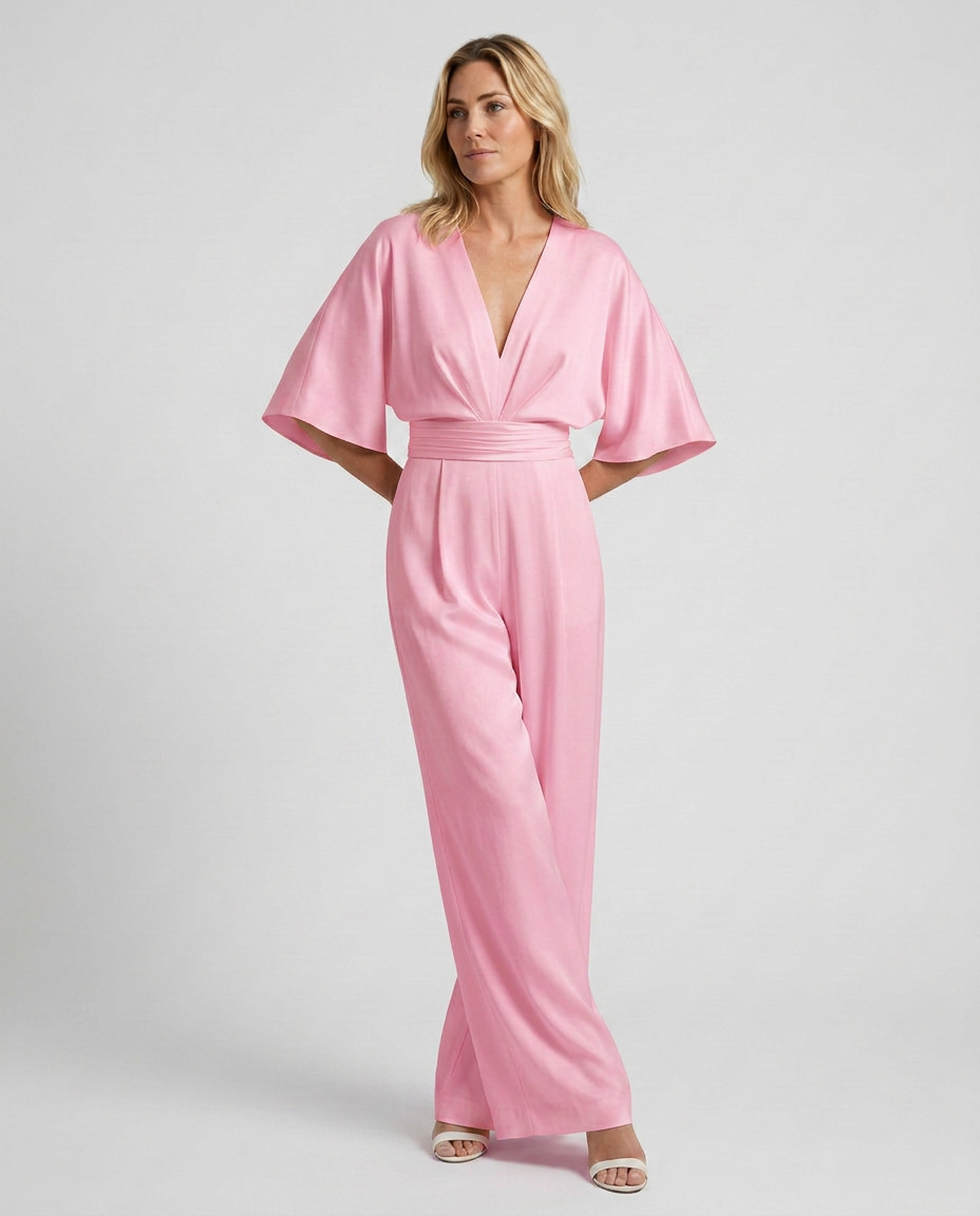 Pink Jumpsuit - Lana Fiorelli