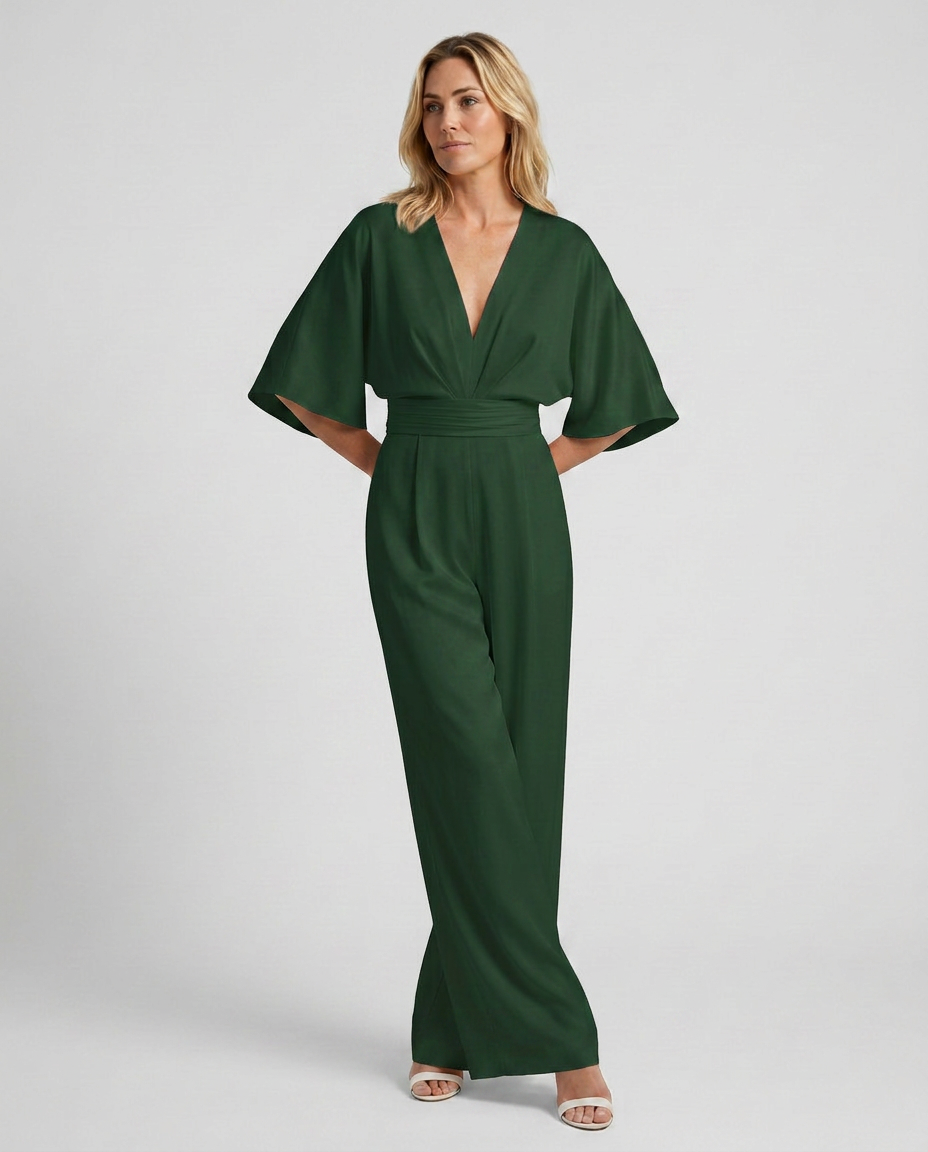 Green Jumpsuit - Lana Fiorelli