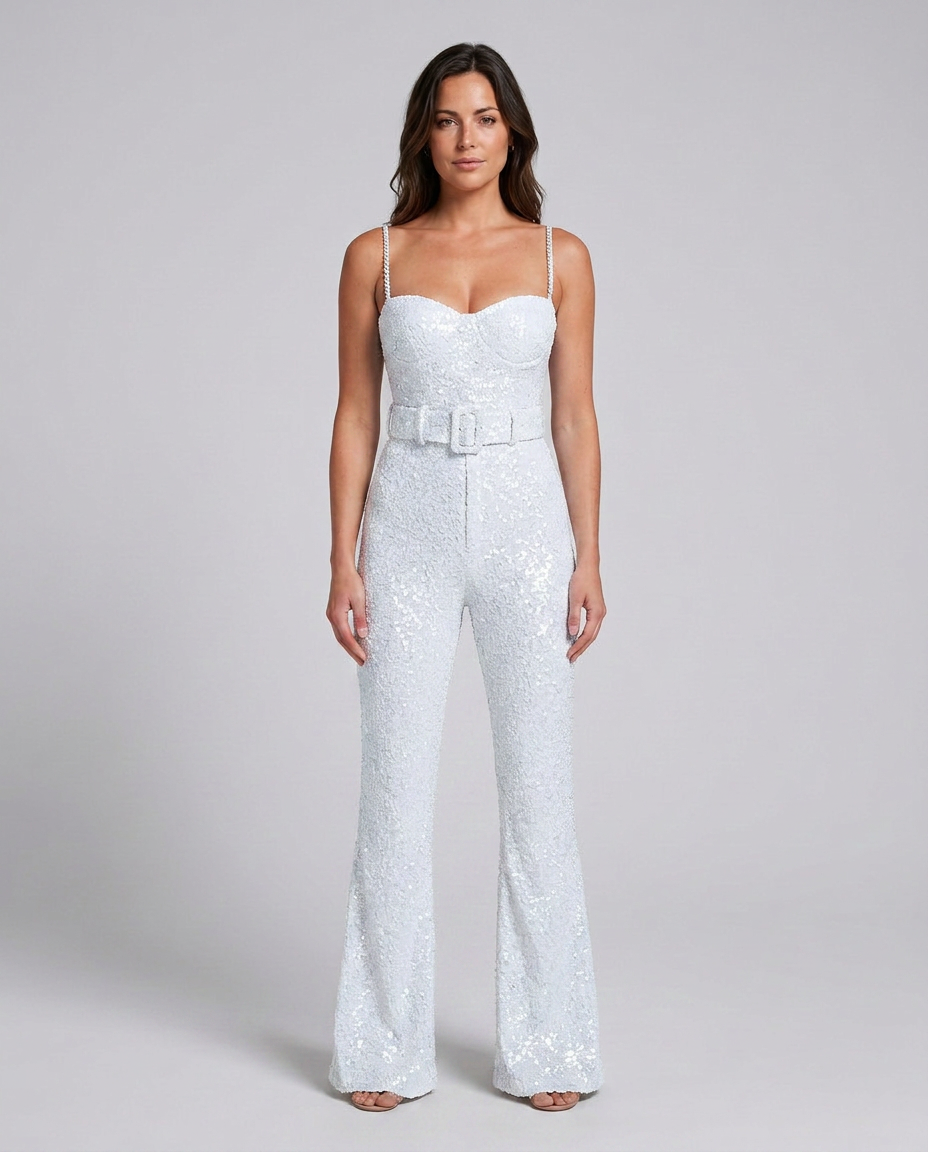 White Jumpsuit - Lana Fiorelli