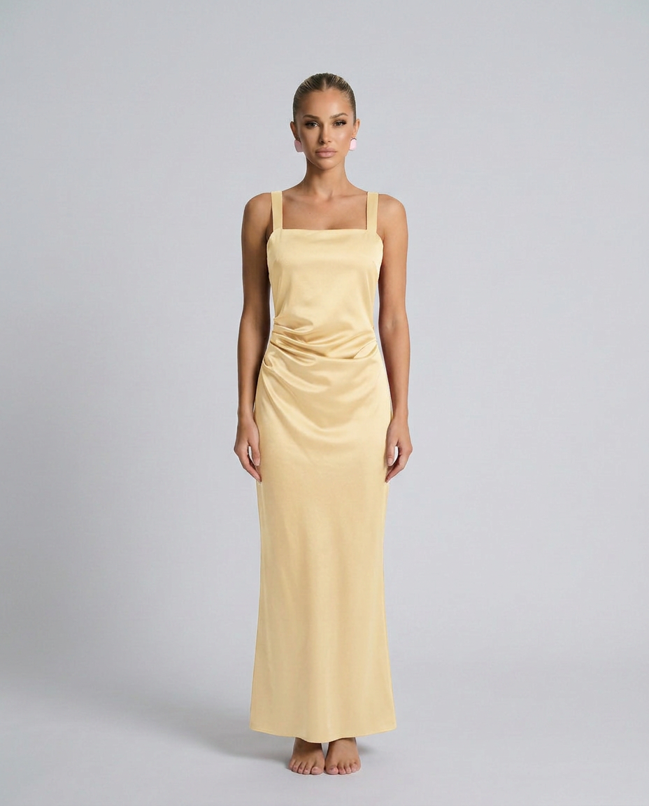 Yellow Maxi Dress - Lana Fiorelli