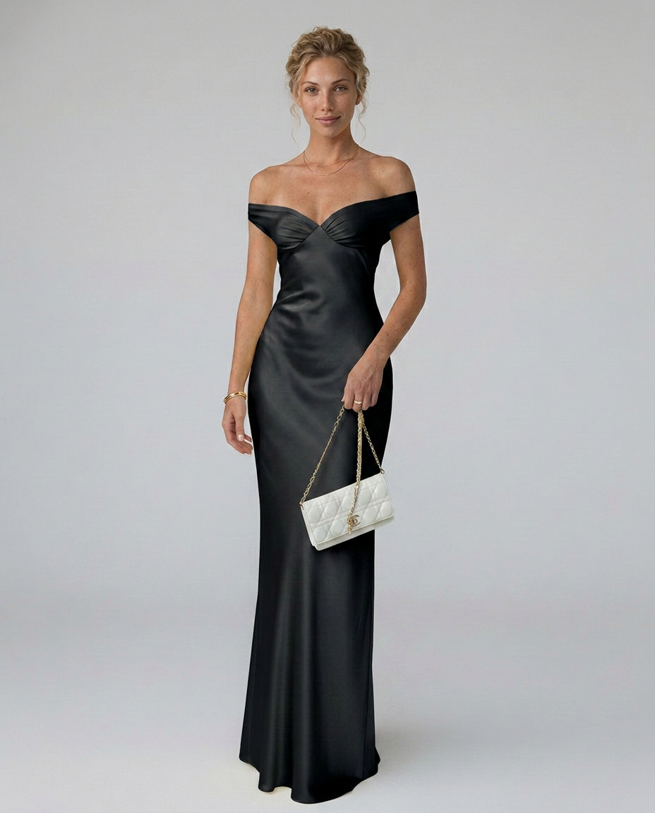 Black Maxi Dress - Lana Fiorelli