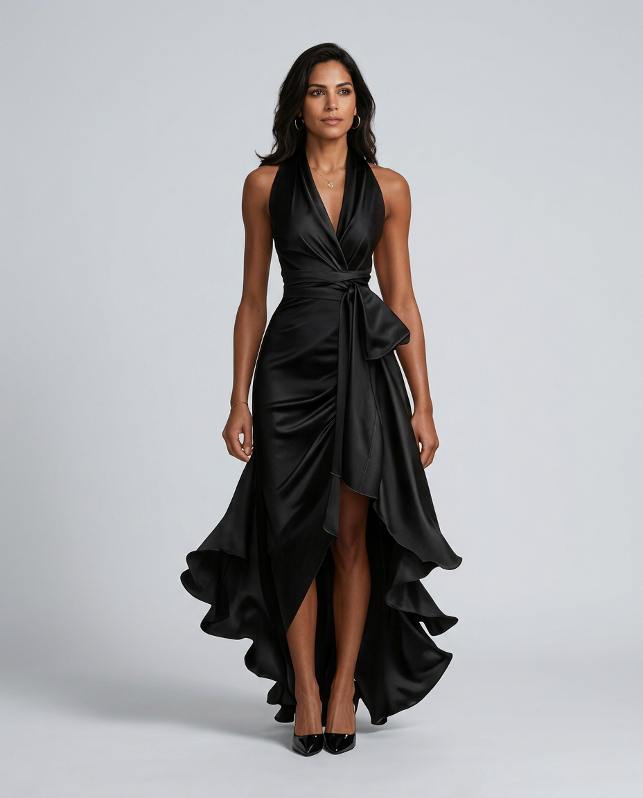 Black Maxi Dress - Lana Fiorelli