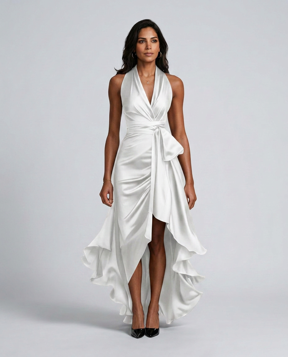 White Maxi Dress - Lana Fiorelli
