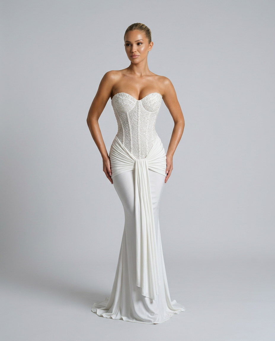 Sequin Maxi Dress - Lana Fiorelli