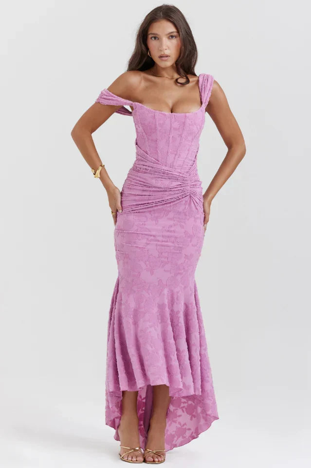 Pink Maxi Dress - Lana Fiorelli