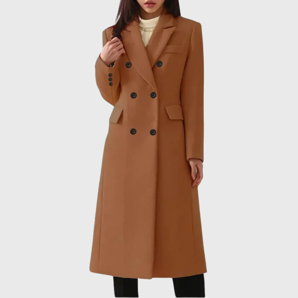Dark Brown coat - Lana Fiorelli
