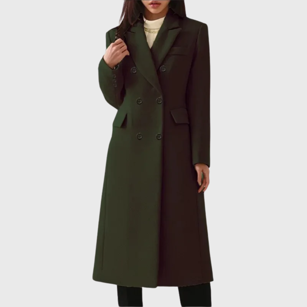 Dark Green coat - Lana Fiorelli