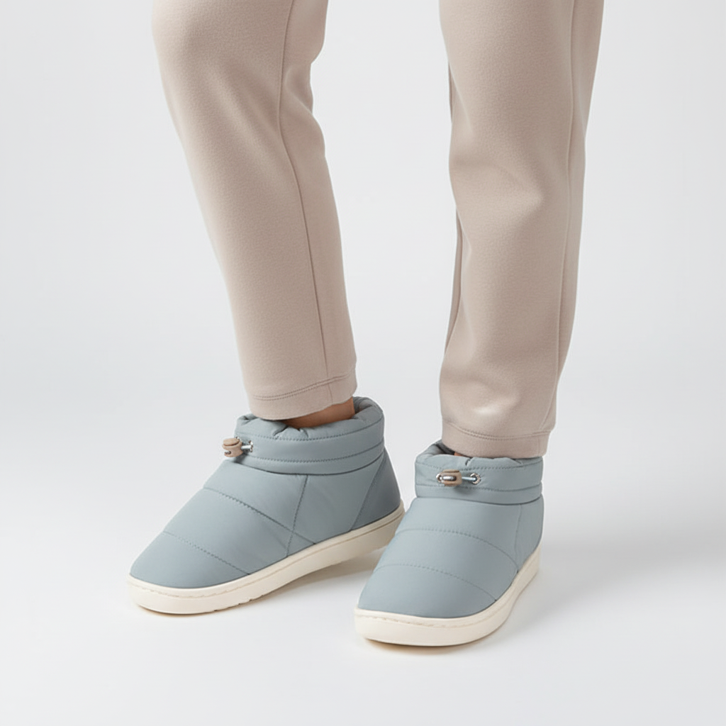 Light Blue padded winter boots - Lana Fiorelli