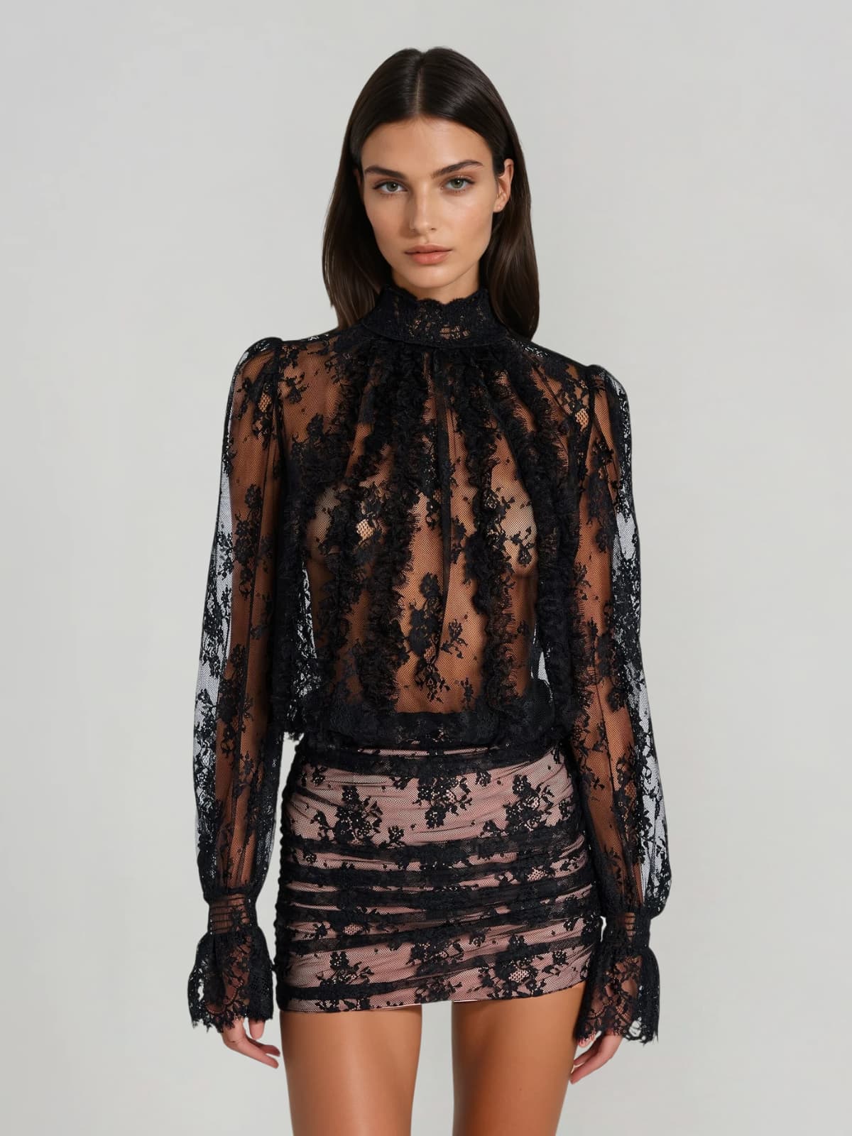 Black Mini Dress - Lana Fiorelli