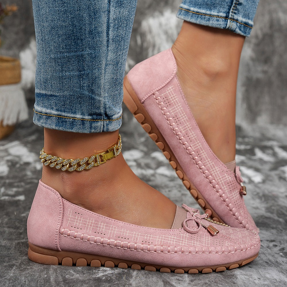 Pink cushioned ballet flats - Lana Fiorelli