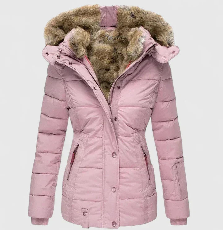 Pink winter coat - Lana Fiorelli