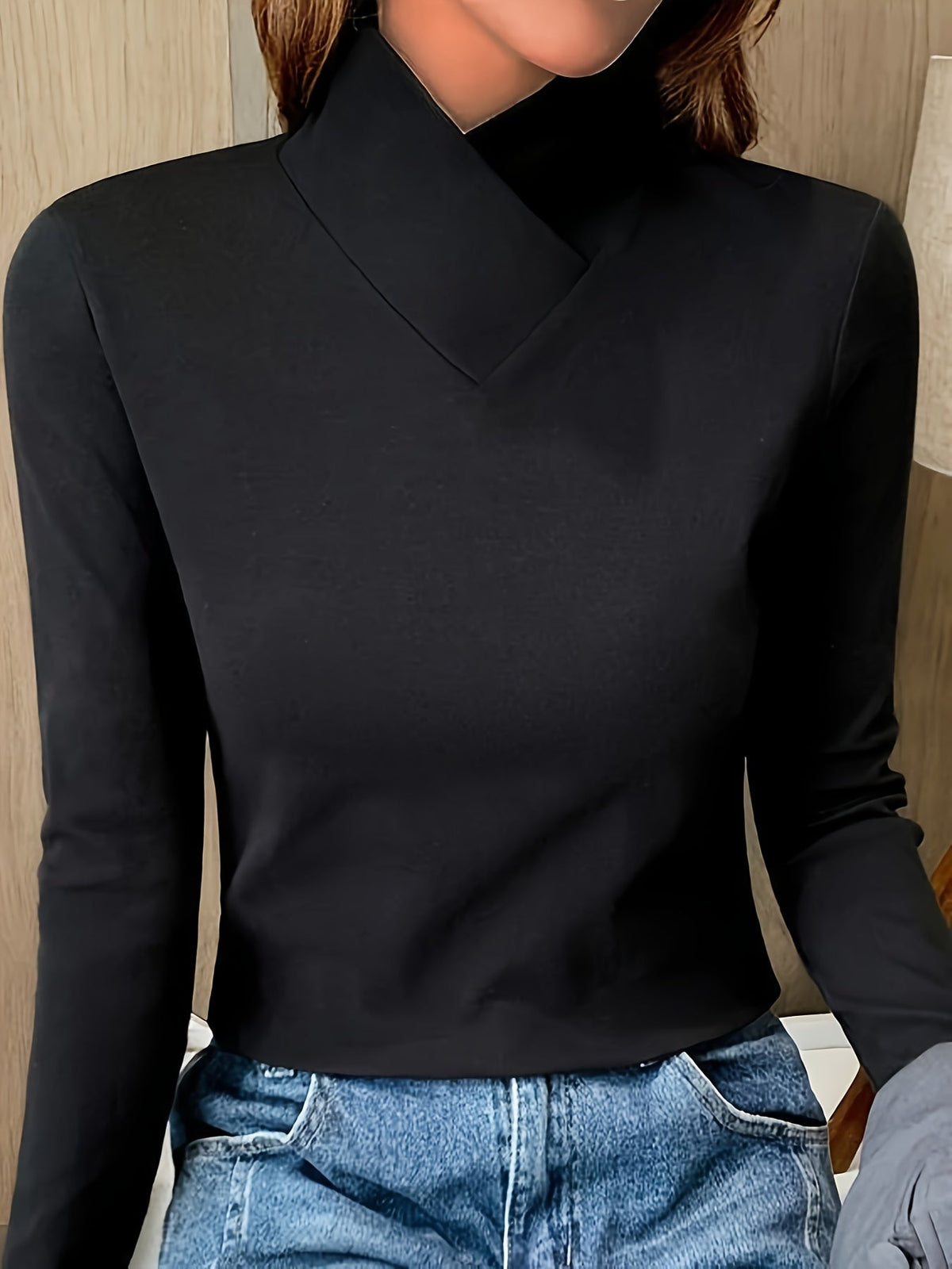 Long Sleeve Top detail - Lana Fiorelli