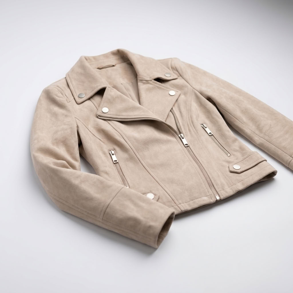 Women's fitted moto jacket - Lana Fiorelli
