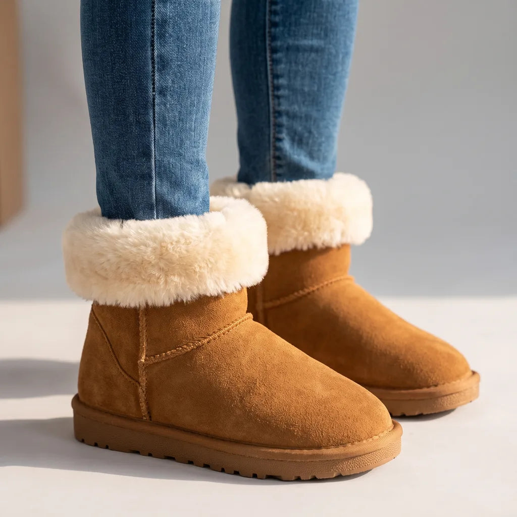 Brown cuff ankle boots - Lana Fiorelli
