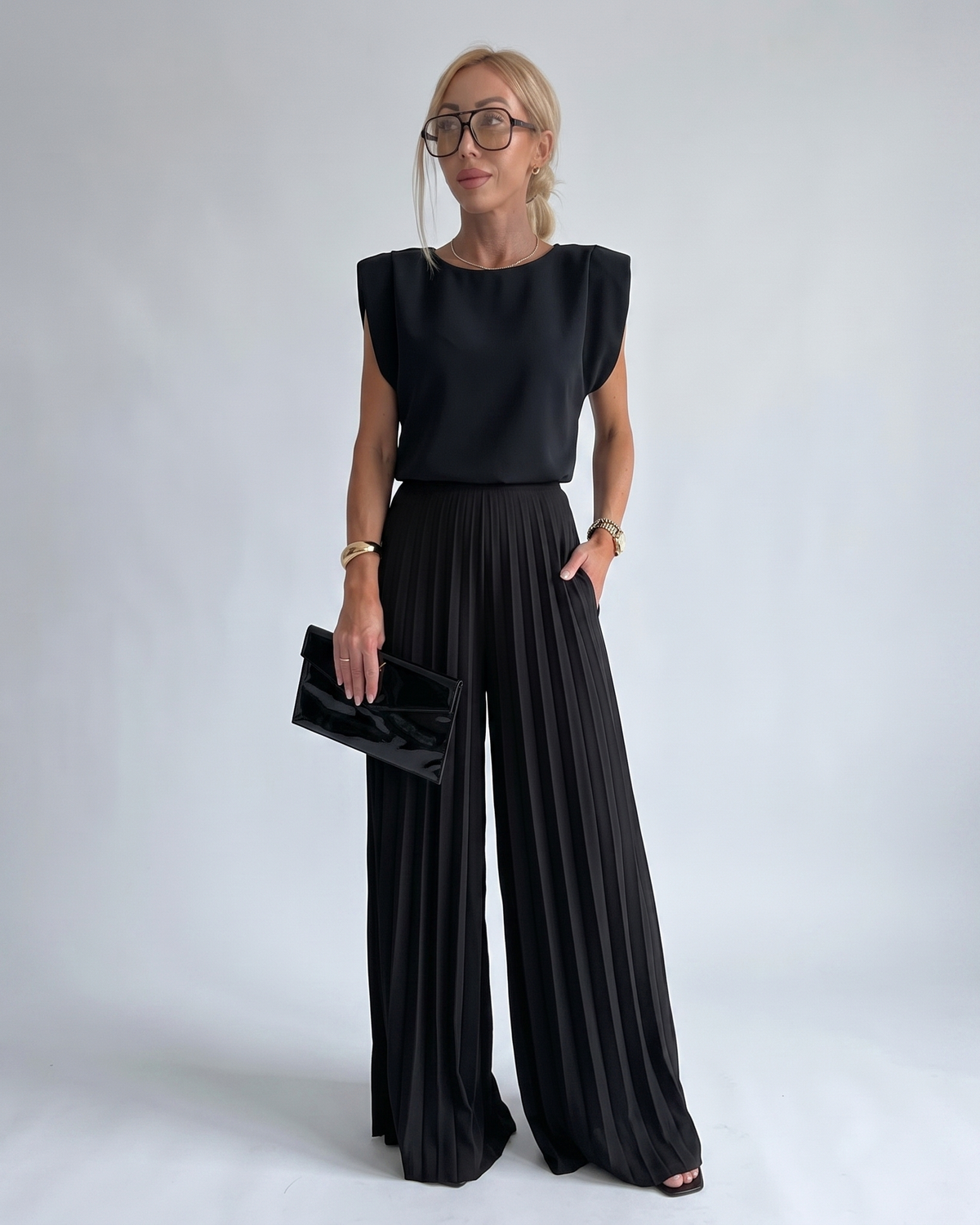 Black Two-Piece Set - Lana Fiorelli