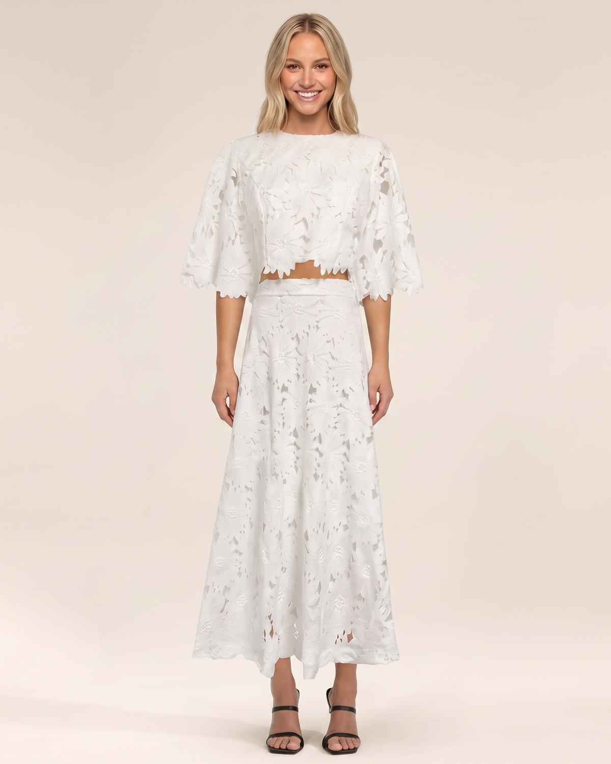 White Two-Piece Set - Lana Fiorelli