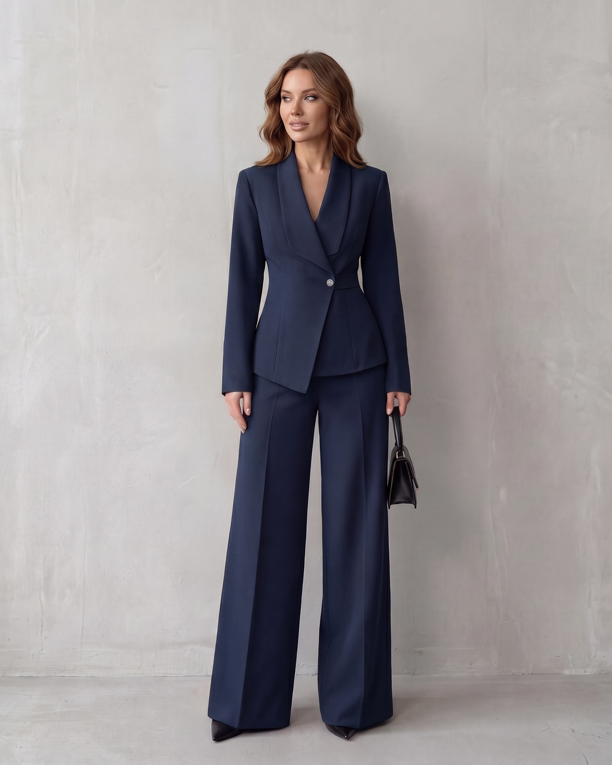 Navy Suit Set - Lana Fiorelli