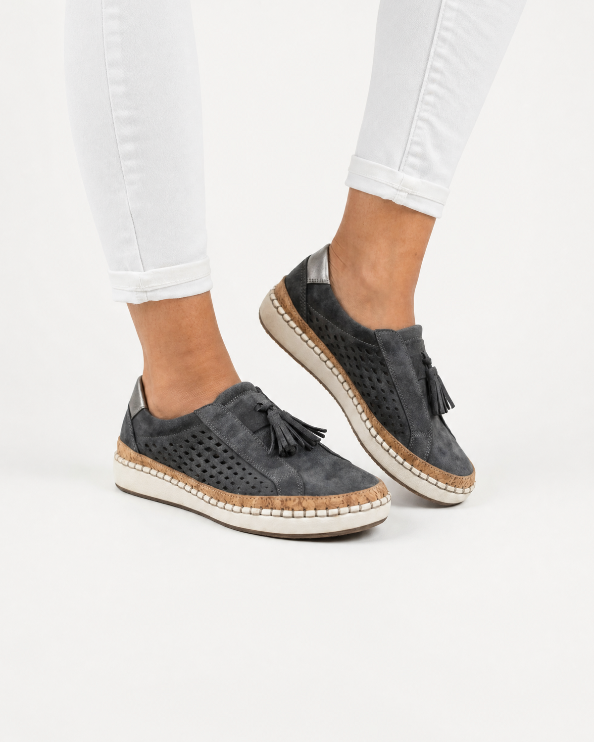 Letizia | Sneakers Donna Slip-On in Maglia