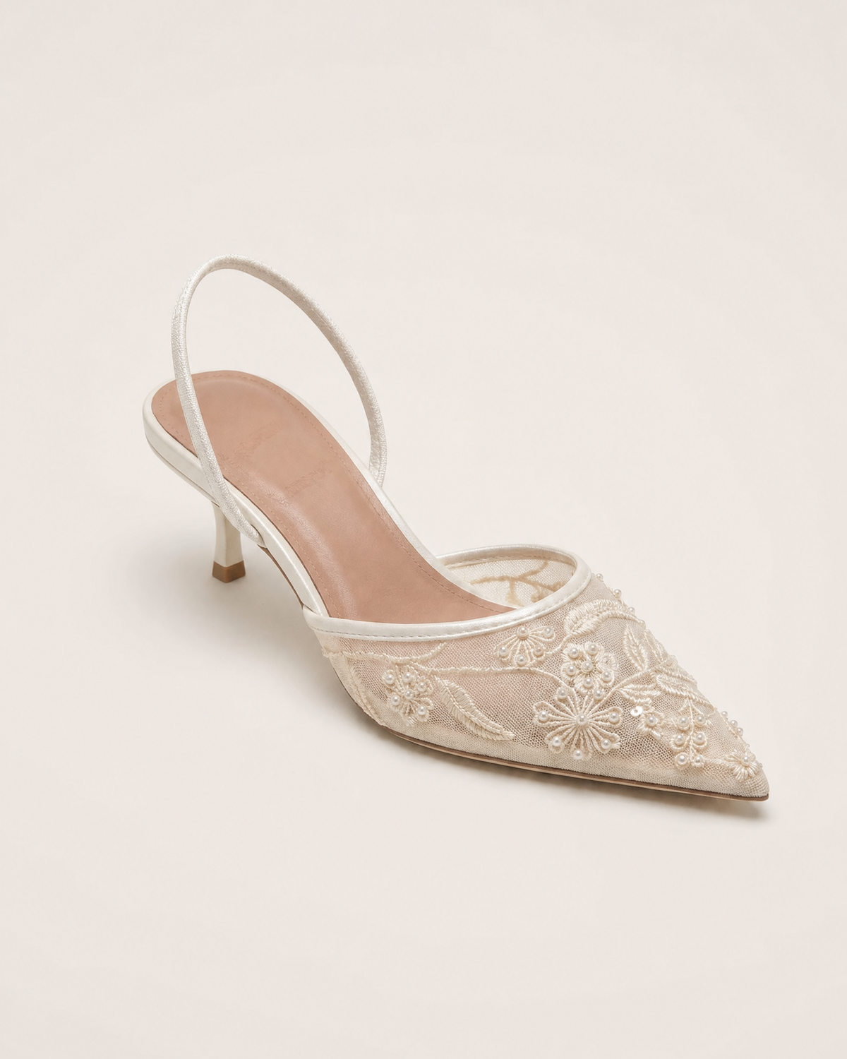 Leona | Décolleté Donna Slingback con Ricami