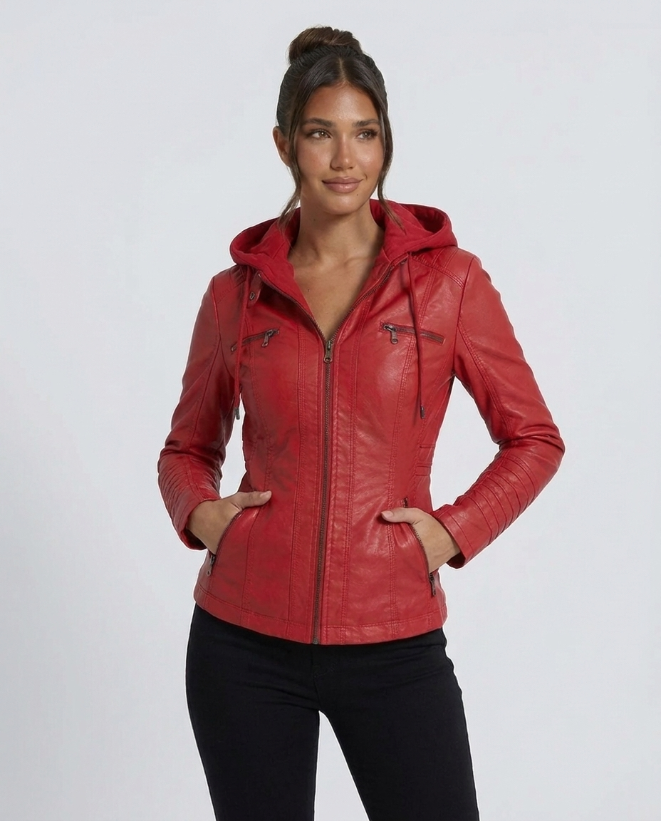 Giacca Trapuntata Donna con Cappuccio Removibile per l'Inverno