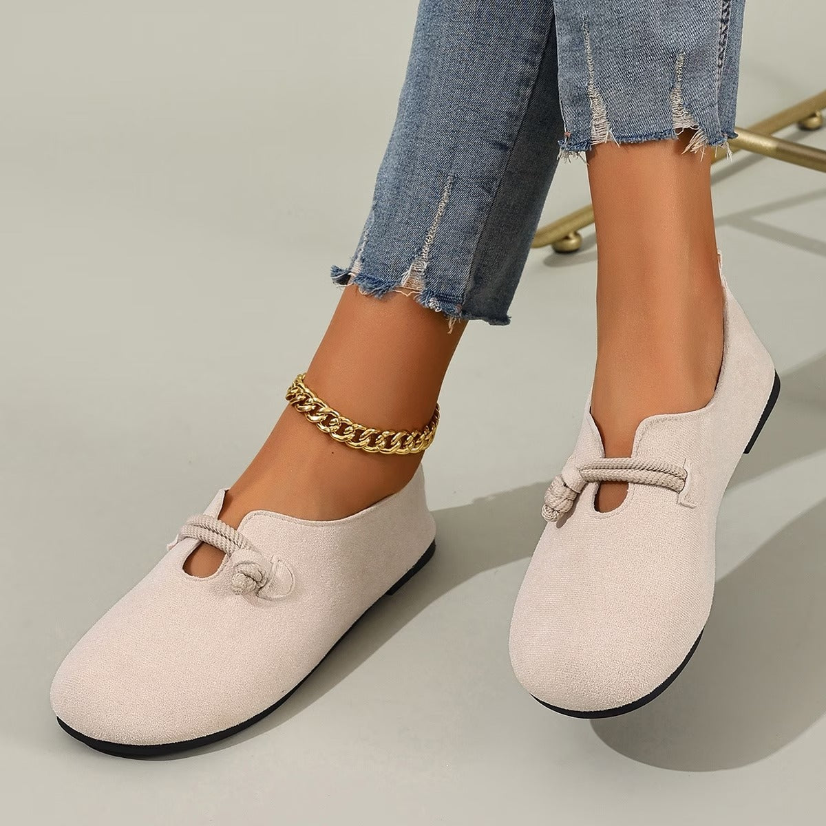 Ballerine Donna Slip On Leggere con Suola Imbottita Flessibile