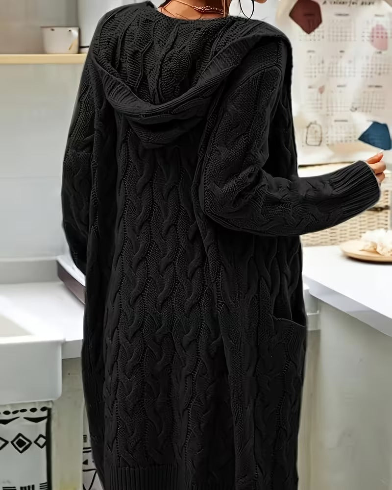 Cardigan Donna Casual in Maglia con Tasche