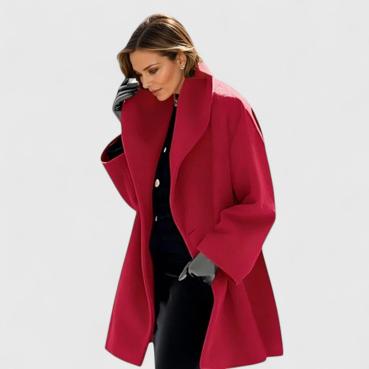 Red coat - Lana Fiorelli