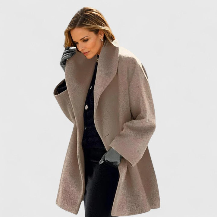 Khaki coat - Lana Fiorelli