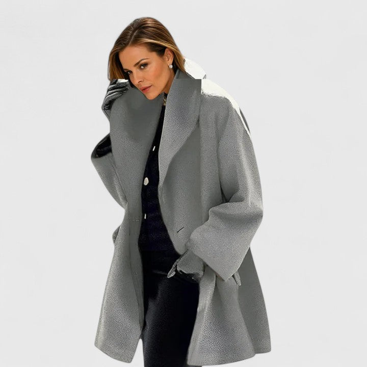 Grey coat - Lana Fiorelli