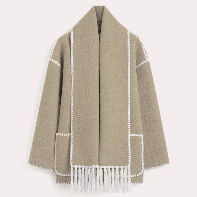 Khaki coat - Lana Fiorelli