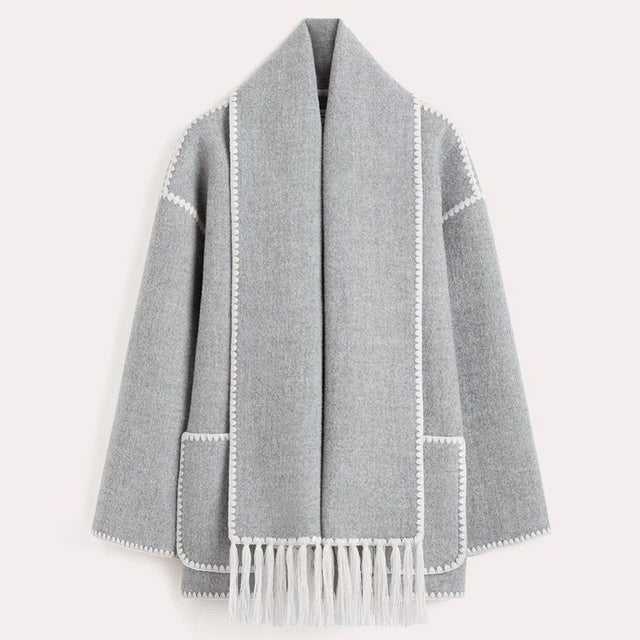 Light Grey coat - Lana Fiorelli