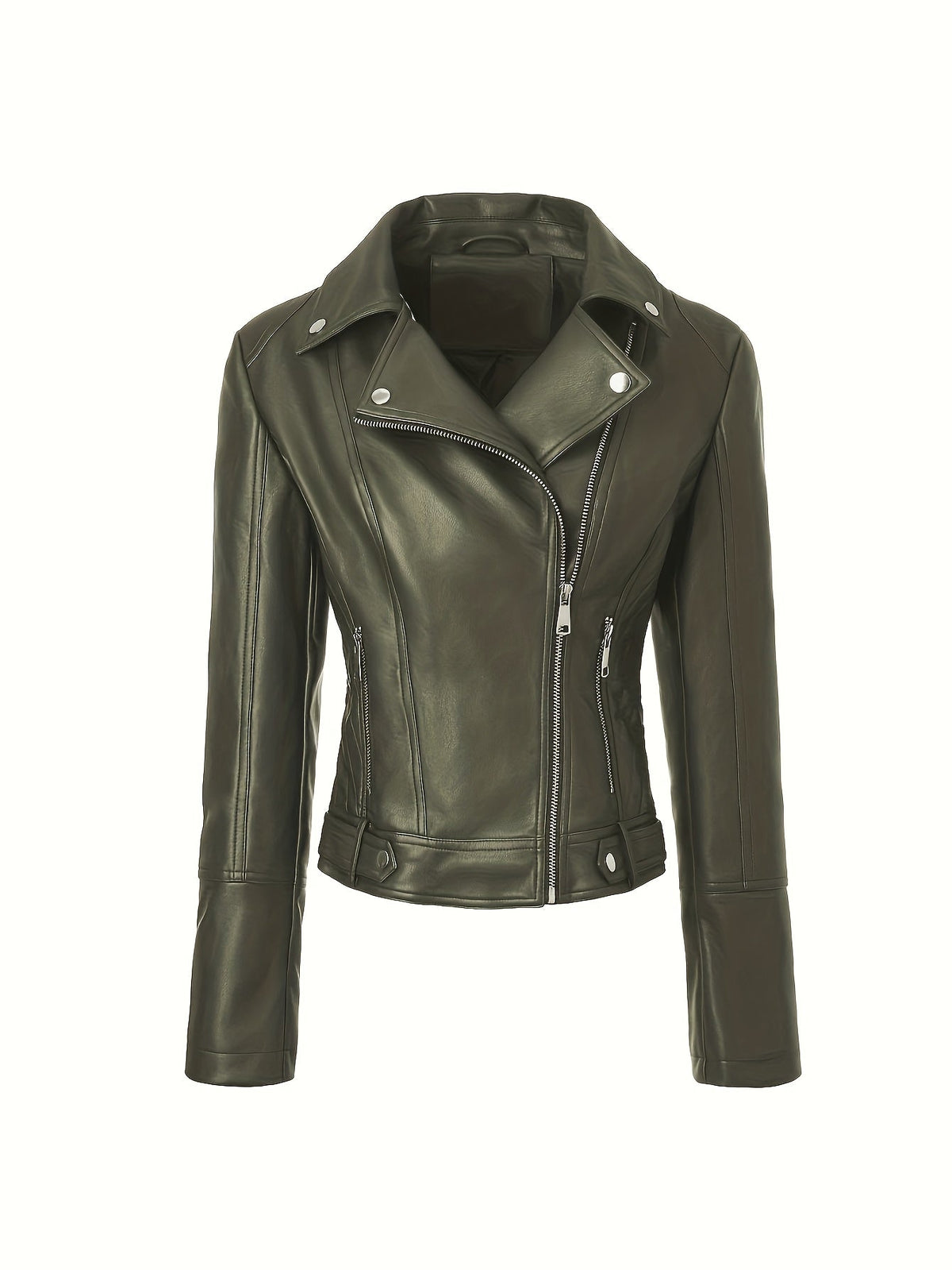 Women's faux leather biker jacket - Lana Fiorelli