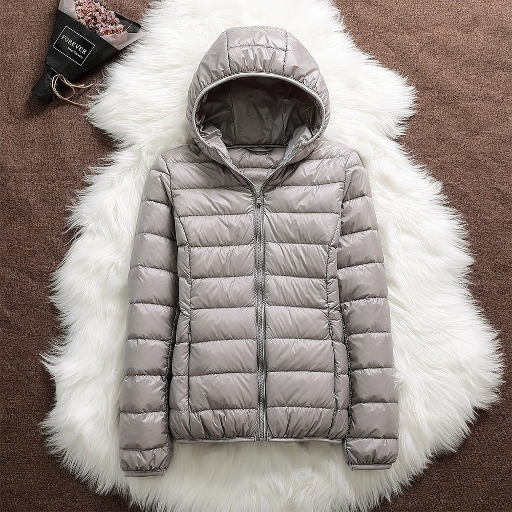Grey mid season jacket - Lana Fiorelli