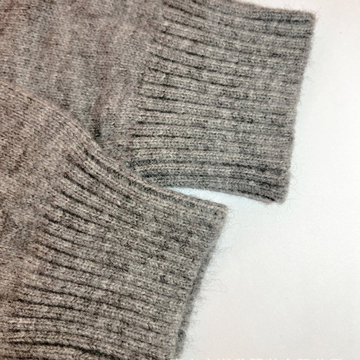 Grey long hooded cardigan - Lana Fiorelli