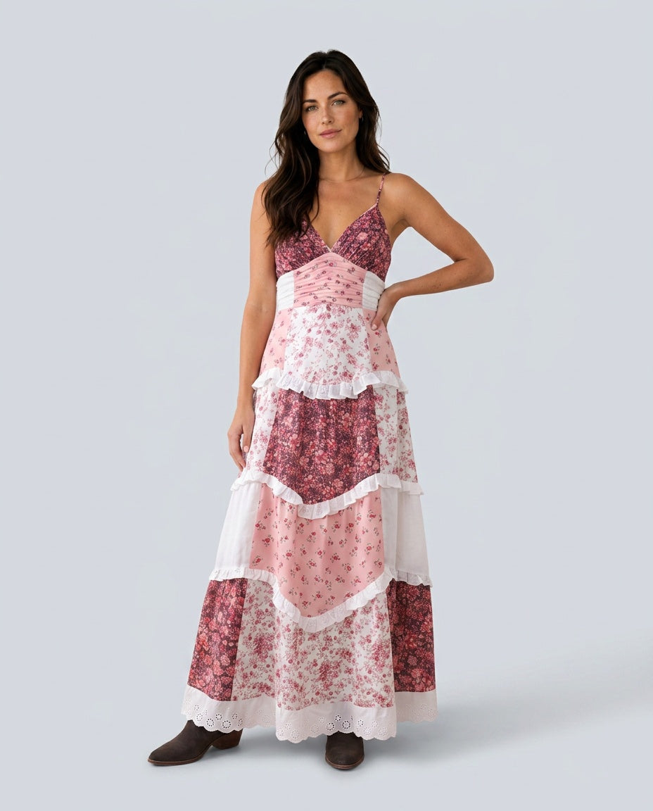 Red Maxi Dress - Lana Fiorelli