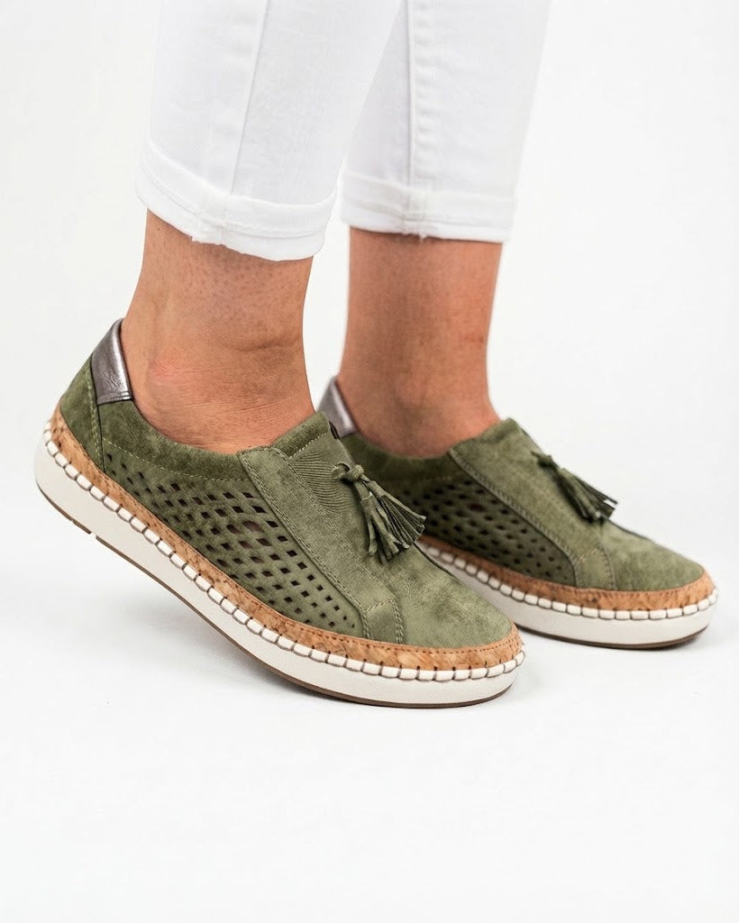 Letizia | Sneakers Donna Slip-On in Maglia