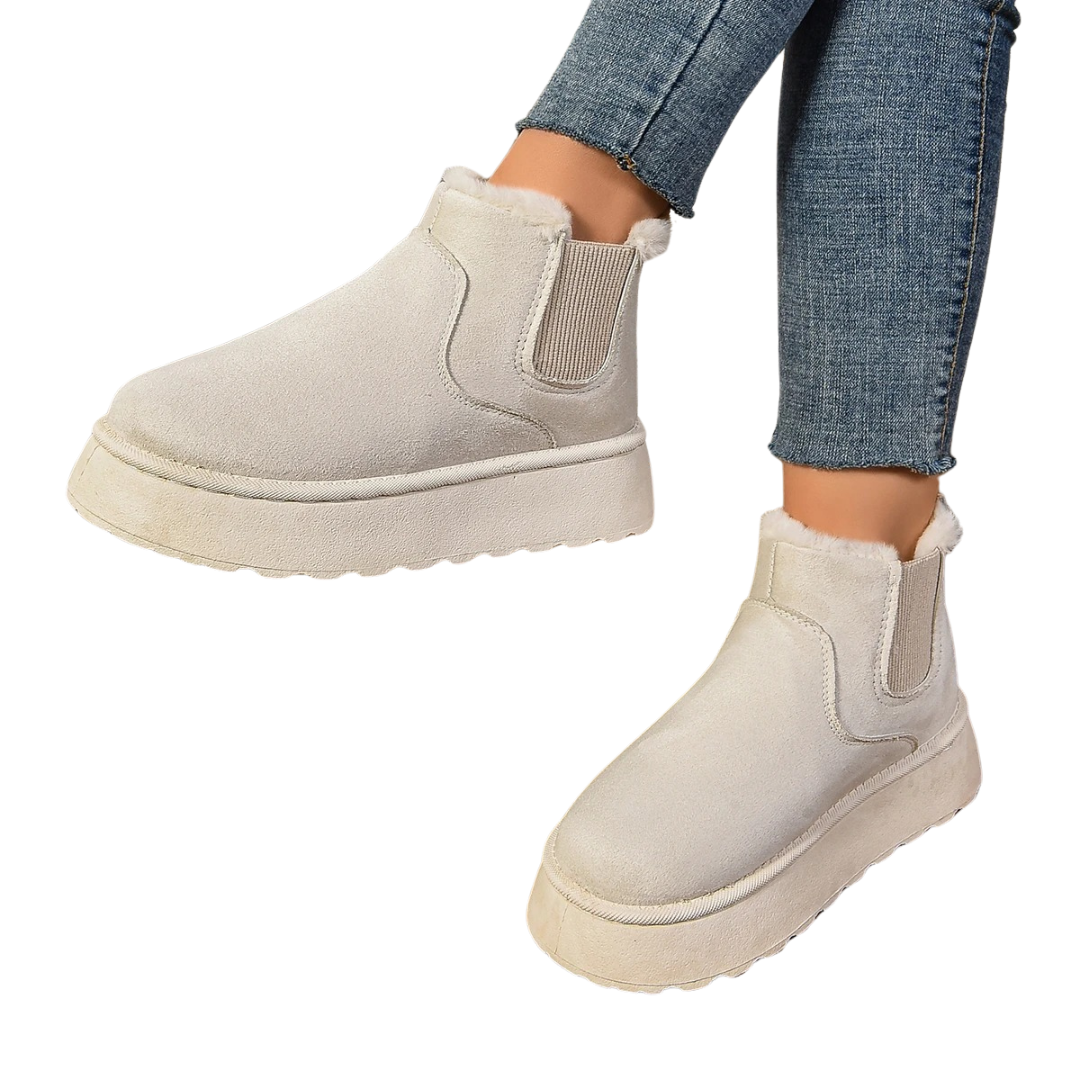 Beige chelsea ankle boots - Lana Fiorelli