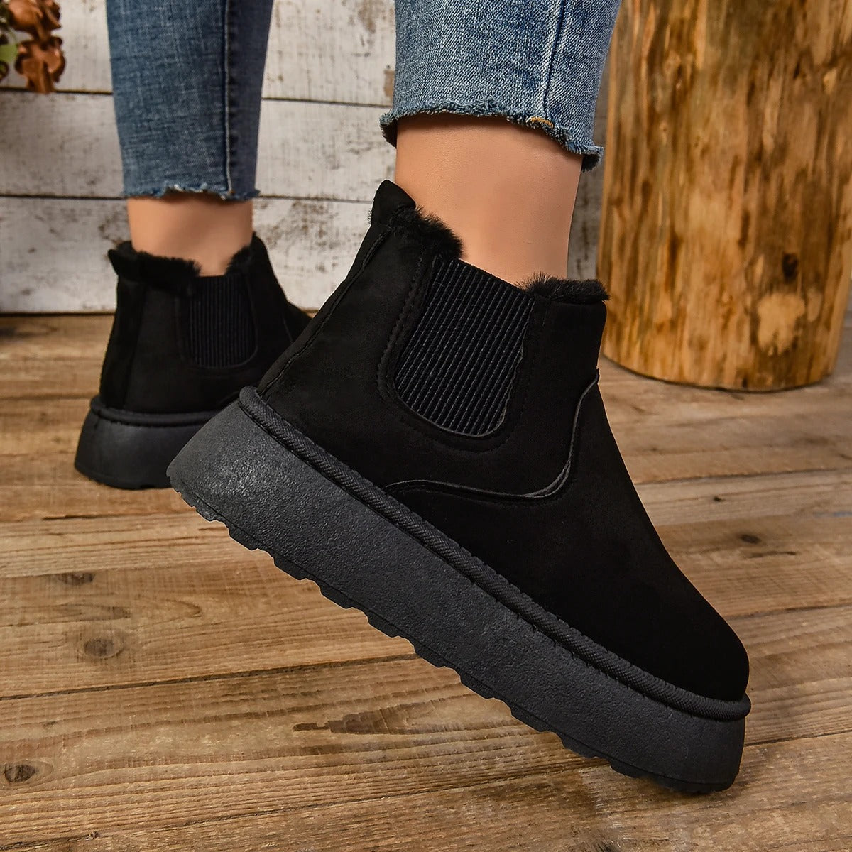 Black chelsea ankle boots - Lana Fiorelli