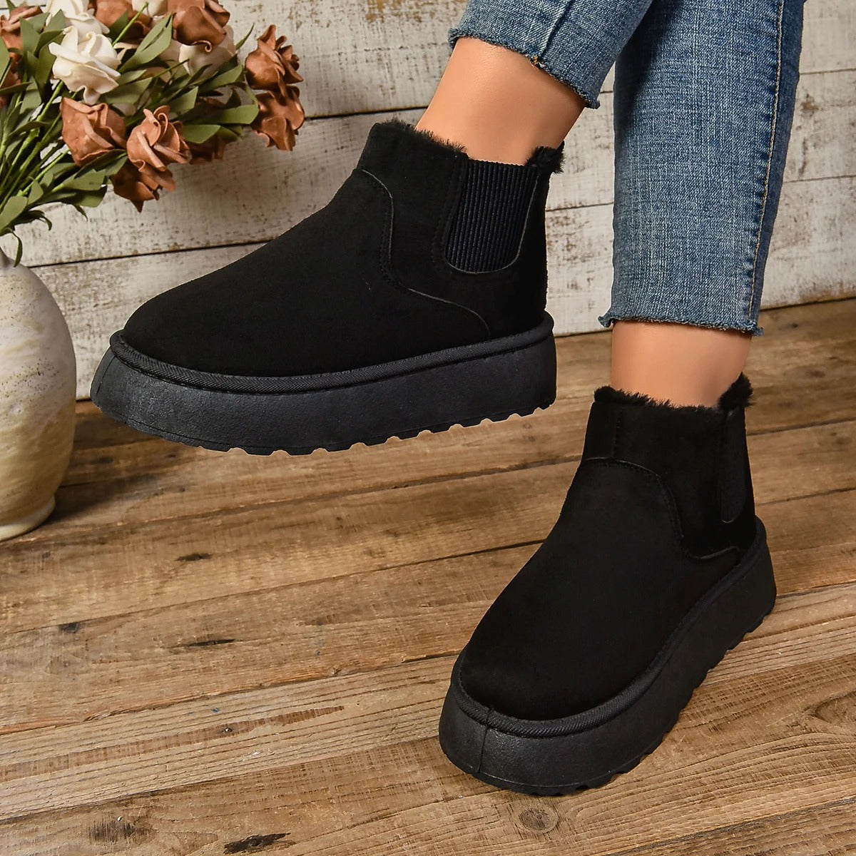Black chelsea ankle boots - Lana Fiorelli