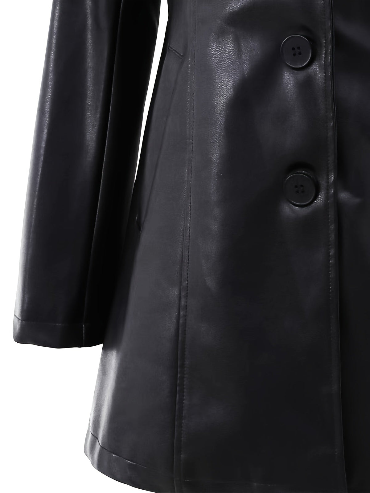 Women's faux leather trench coat - Lana Fiorelli